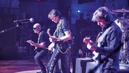 JOE SATRIANI, ERIC JOHNSON And STEVE VAI Announce G3 ‘Reunion Live’ Album